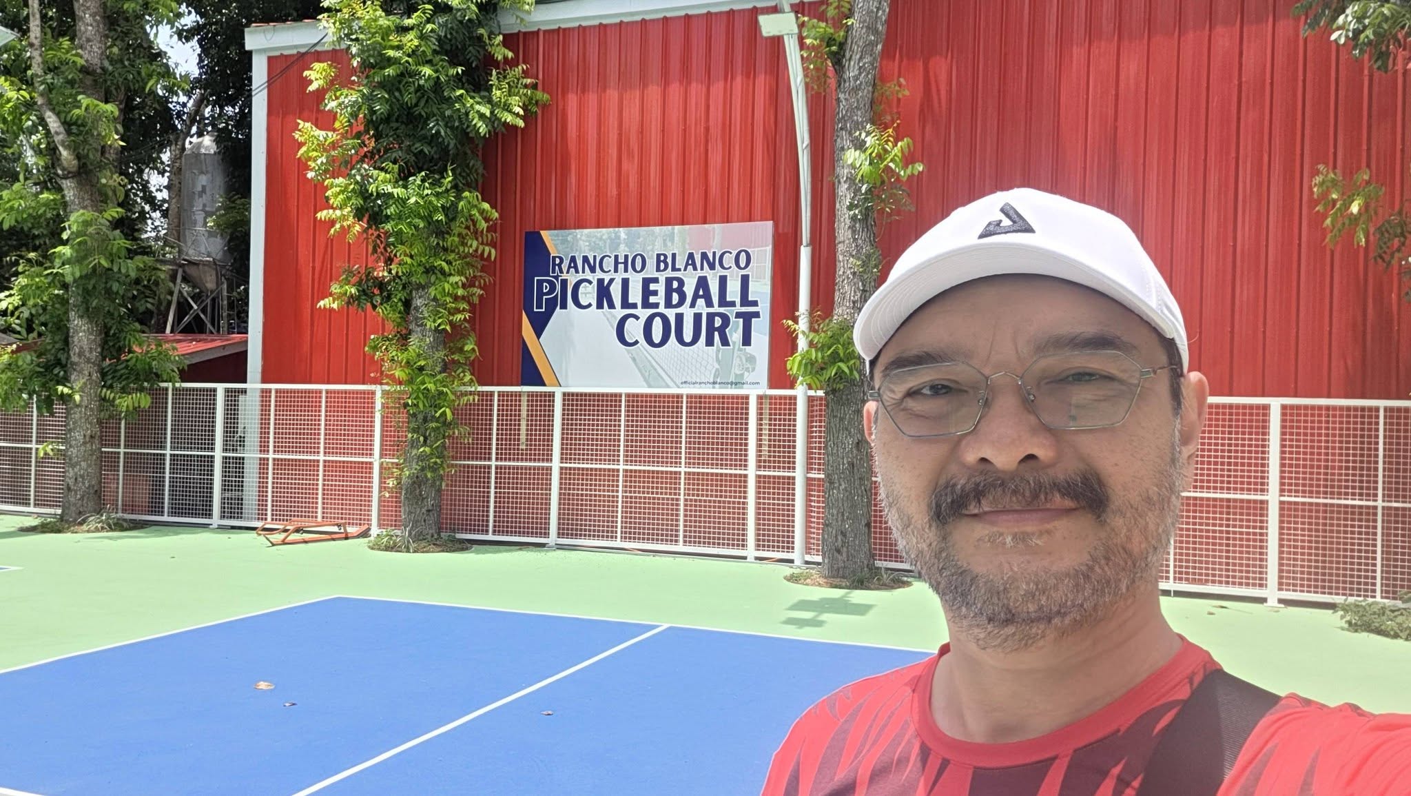 Wency Cornejo at the Rancho Blanco Pickleball Court